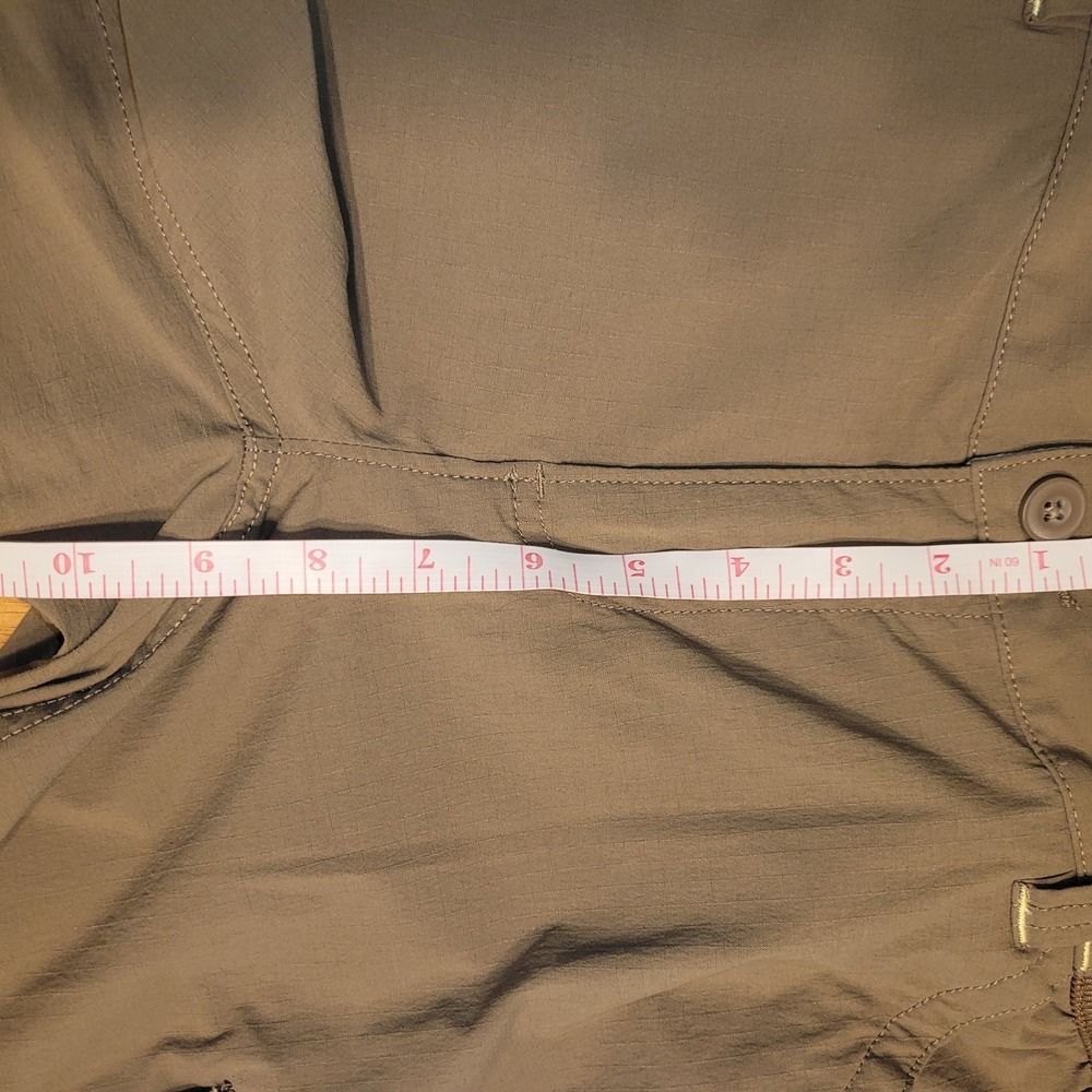 Duluth Trading Co Womens 6x31 Beige Nylon Spandex Cargo Pants‎ Hiking Outdoor - Picture 15 of 16